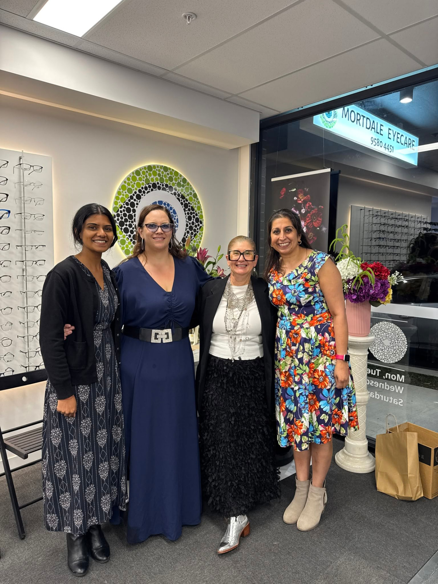 The Mortdale Eyecare optometry and dispensing team